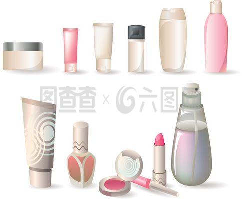 化妆品矢量图片 视觉艺术与商业应用的完美融合